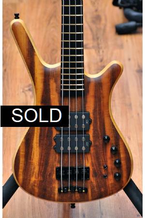 Warwick Corvette $$ Tigerwood E-000027-11 Warwick Corvette $$ Tigerwood E-000027-11